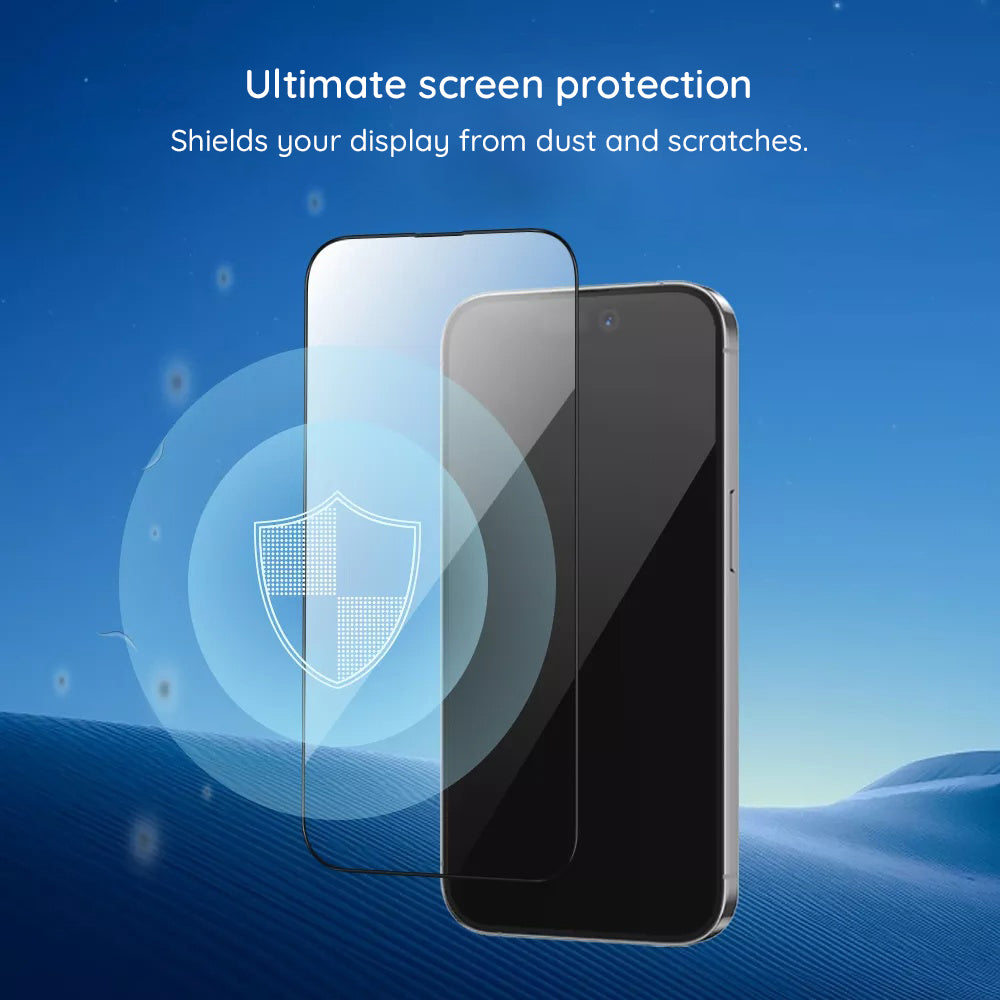 Blueo HD Exterior Screen Protector Film for Samsung Galaxy Z Fold8 F976, Tempered Glass, Full Glue, 2.5D, Black