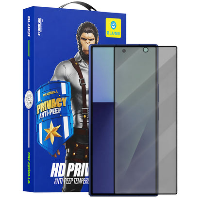 Blueo Anti-Peep Exterior Privacy Screen Protector Film for Samsung Galaxy Z Fold8 Ultra F971 / Z Fold7 F966, Tempered Glass, Full Glue