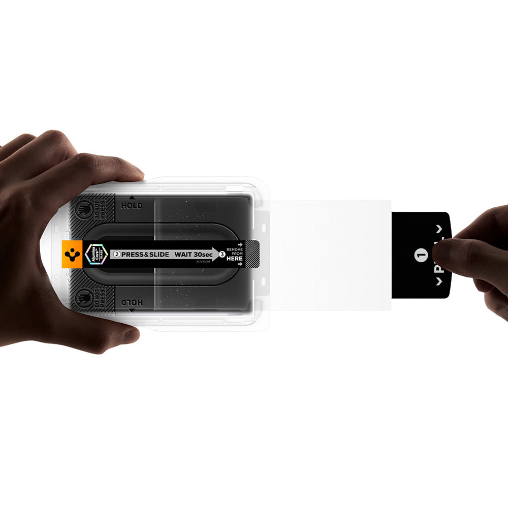 Spigen GlastR EZ FIT Pro HD Exterior Screen Protector for Samsung Galaxy Z Fold8 F971, Tempered Glass, Full Glue AGL11942