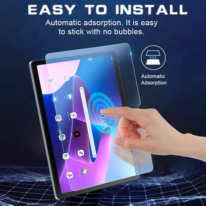 Lito Classic Screen Protector Film for Lenovo Tab M10 Plus (3rd Gen), Tempered Glass, Full Glue, 2.5D
