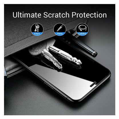 Lito HD Pro Clear Screen Protector for Samsung Galaxy A36 A366, Tempered Glass, Full Glue, Black