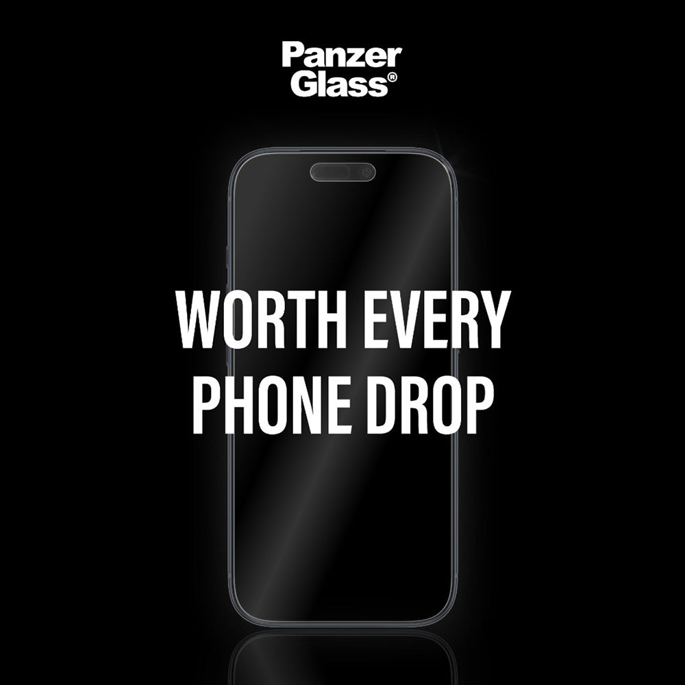 Matte PanzerGlass Armor EasyAligner Screen Protector for Apple iPhone 17 Air, Tempered Glass, Full Glue