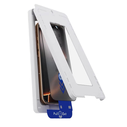 Anank 5X Reinforced Privacy Screen Protector Applicator for Apple iPhone 17, Tempered Glass, Full Glue, 2.5D