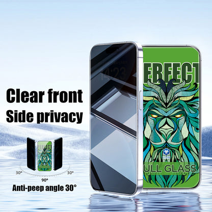 Privacy Screen Protector Lito D+ Max Strong for Apple iPhone 17 Pro, Tempered Glass, Full Glue