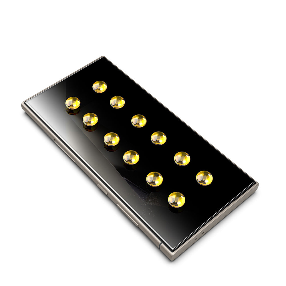 Privacy Screen Protector Techsuit TitanGlass CrystalHD for Samsung Galaxy S24 Ultra S928, Tempered Glass, Full Glue