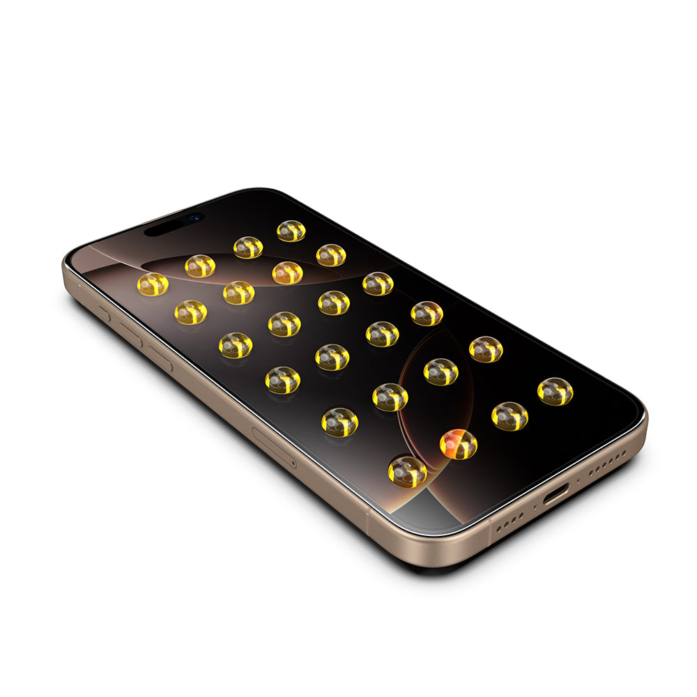 Privacy Screen Protector Techsuit TitanGlass for Apple iPhone 17 Pro, Tempered Glass, Full Glue, Set of 2 Pieces