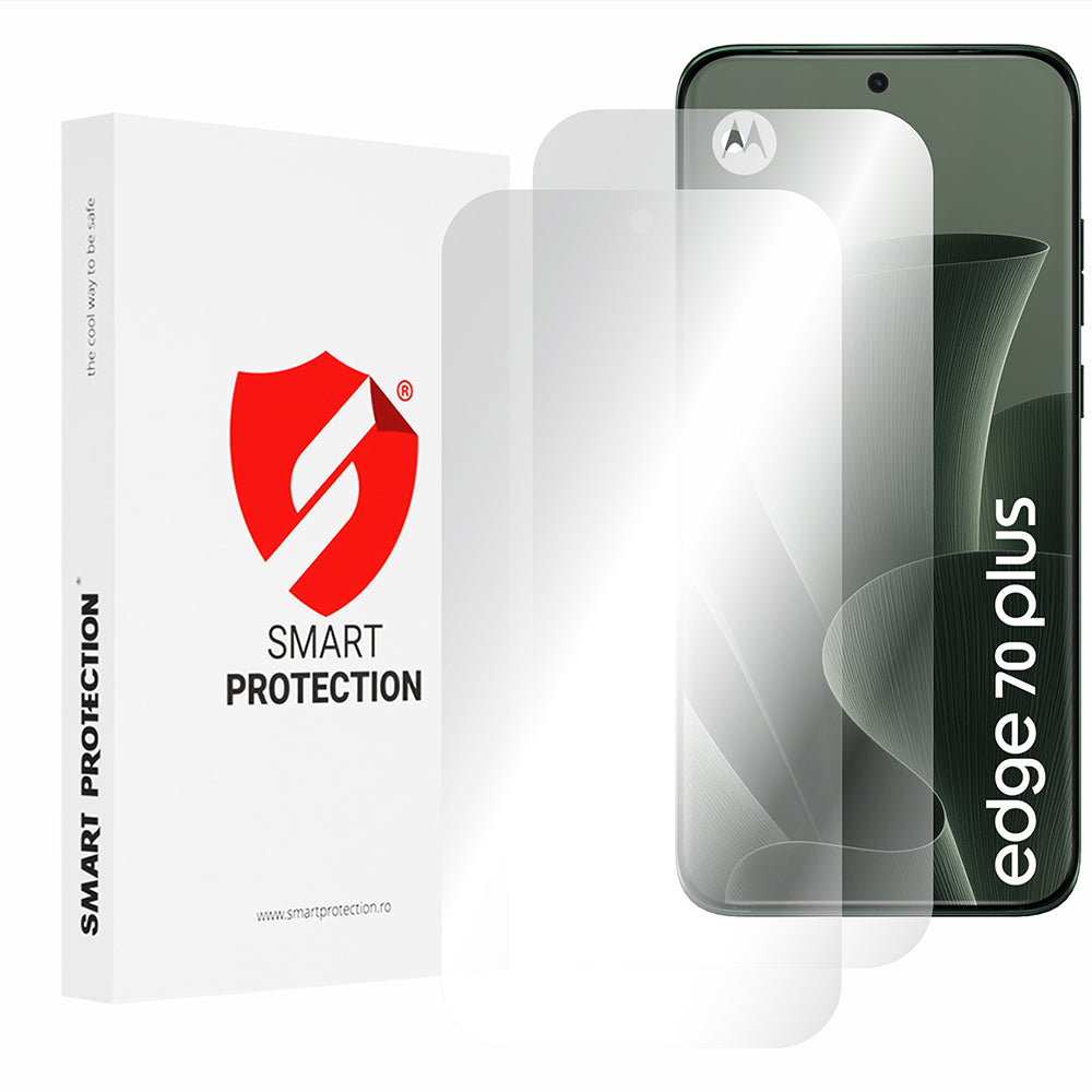 Smart Protection Premium Classic Screen Protector for Motorola Edge 70 Plus, Plastic, Set of 2 Pieces