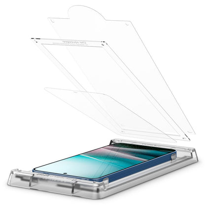 Spigen Elite Shield EZ FIT HD Screen Protector for Samsung Galaxy S25+ S936, Plastic AFL09087