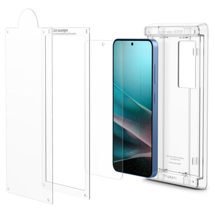 Spigen Elite Shield EZ FIT HD Screen Protector for Samsung Galaxy S25 S931, Plastic AFL09091