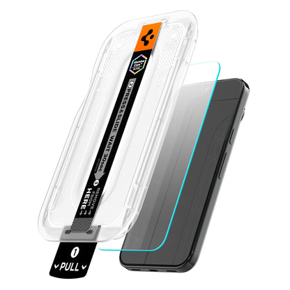 Spigen GlastR EZ FIT Pro Screen Protector for Google Pixel 11 Pro / 11, Tempered Glass, Full Glue, Set of 2 pieces AGL11480