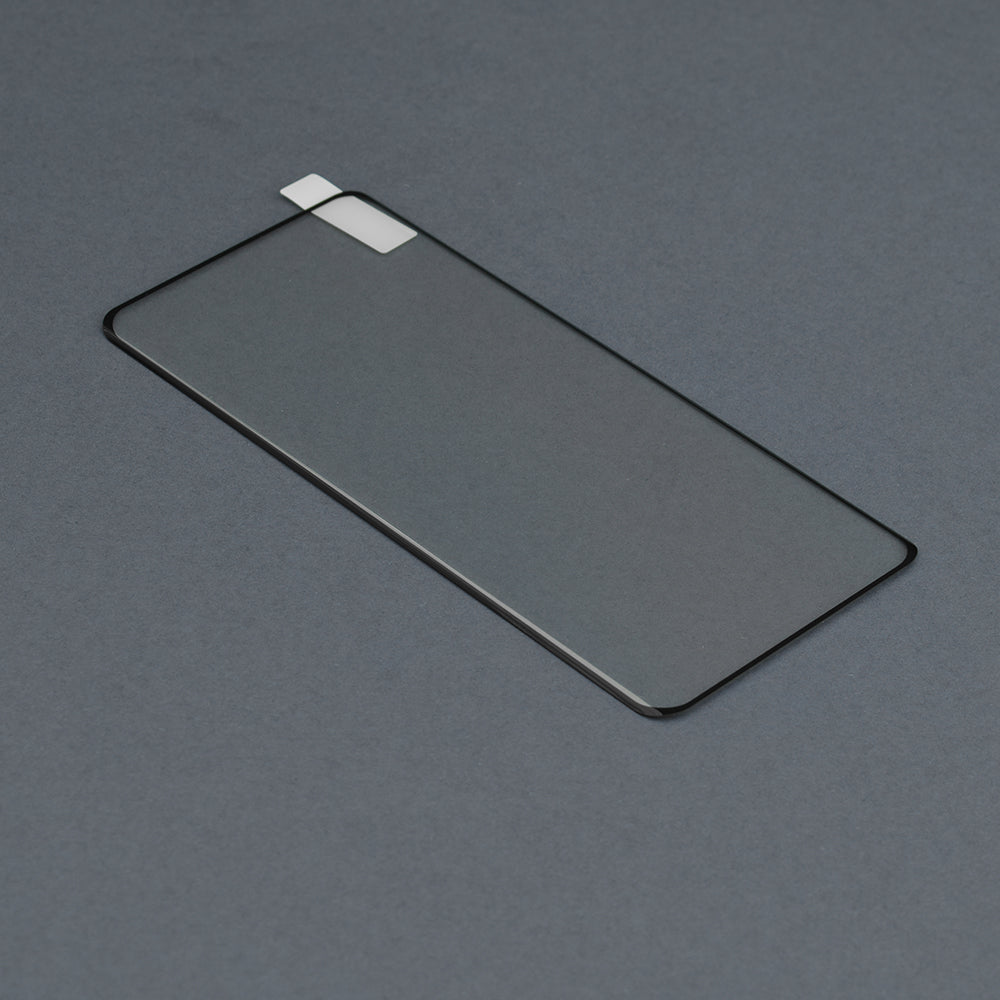 Techsuit Screen Protector Film for Motorola Edge 40 Neo, Tempered Glass, Full Glue, 111D, Black
