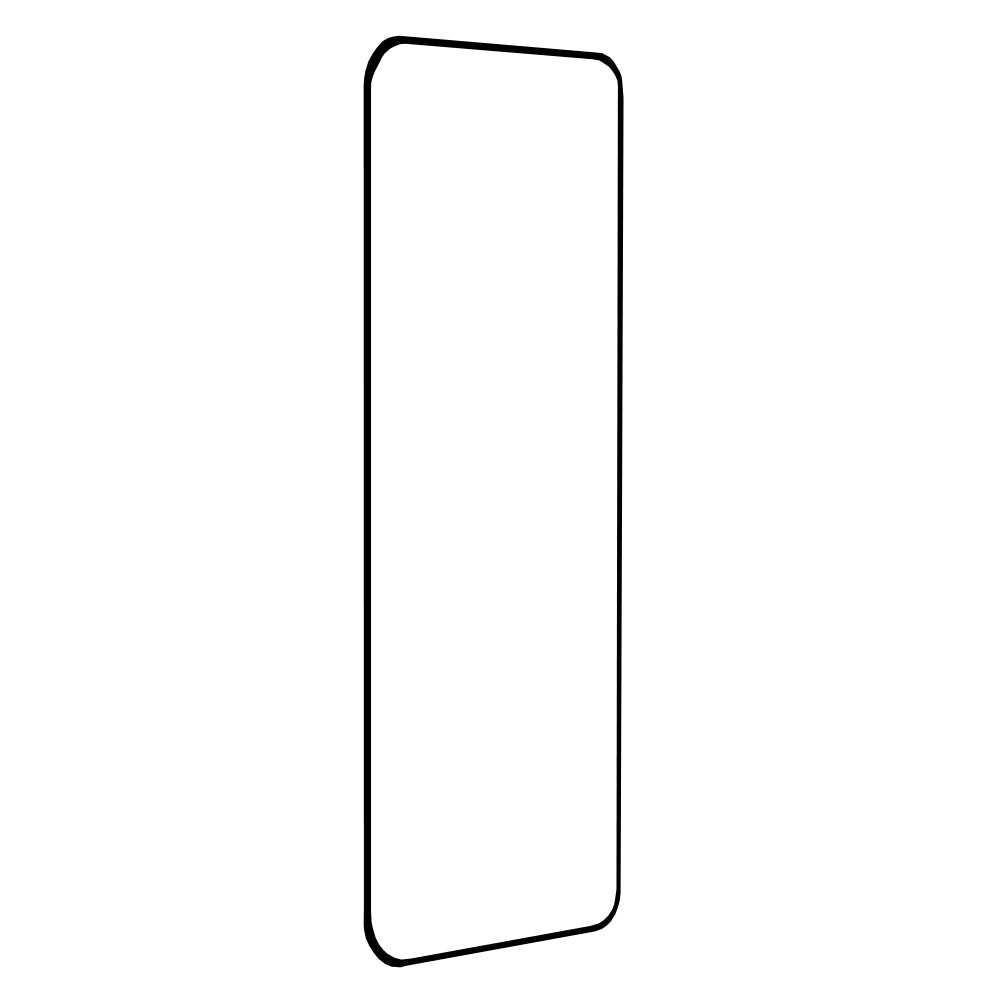 Techsuit Screen Protector Film for OnePlus 12R, Tempered Glass, Full Glue, 111D, Black