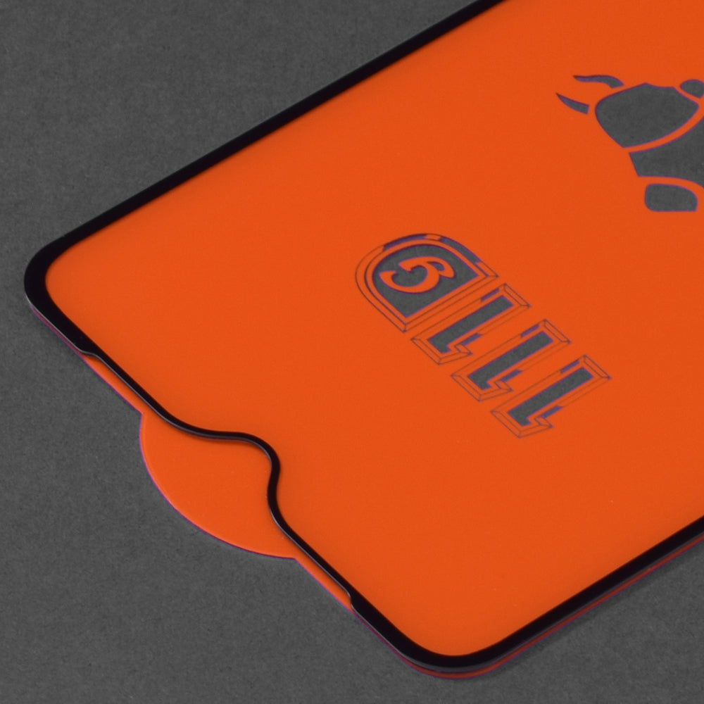 Techsuit Screen Protector Film for Samsung Galaxy M01s M017 / A10s A107 / A10 A105 / M10 M105, Tempered Glass, Full Glue, 111D, Black