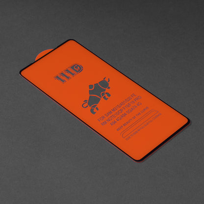 Techsuit Screen Protector Film for Xiaomi Redmi Note 12S, Tempered Glass, Full Glue, 111D, Black