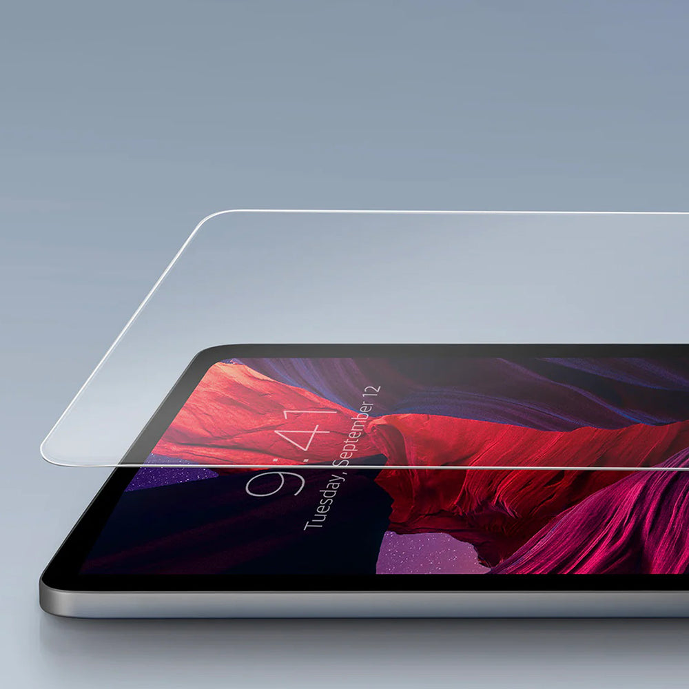 UNIQ Optix Exofit Screen Protector for Apple iPad (2025), Tempered Glass, Full Glue