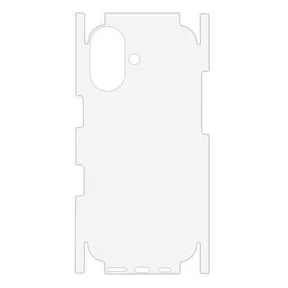 OEM Back Protective Film for Apple iPhone 17, Plastic