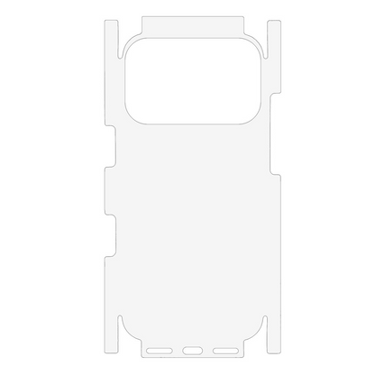 OEM Back Protective Film for Apple iPhone 17 Pro, Plastic