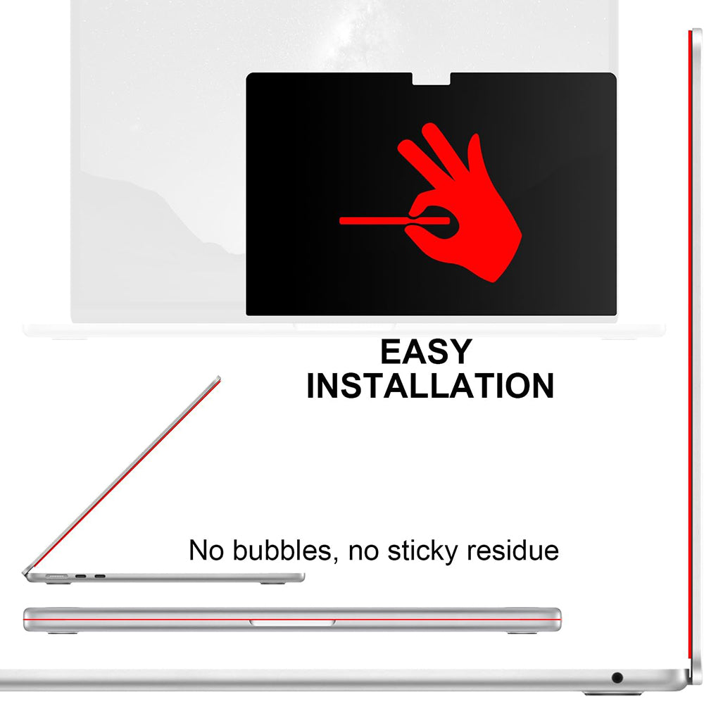 Privacy Screen Protector Techsuit VisionProX Magnetic for Apple MacBook Pro 16inch (2024), Plastic