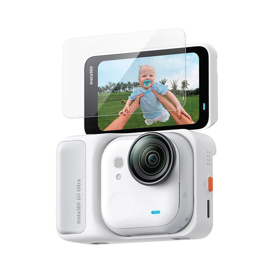 Spigen GlastR Slim Screen Protector for Insta360 Go Ultra, Tempered Glass, Set of 2 Pieces AGL11171