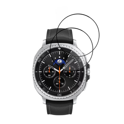 Techsuit Nano Flex Protection Film for Samsung Galaxy Watch8 Classic, Set of 2 Pieces, Plastic, Black