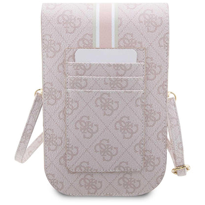 Universal Phone Bag, Guess, 4G Stripes, Pink