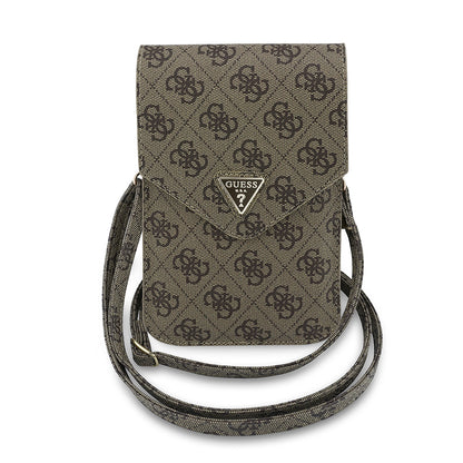 Universal Phone Bag, Guess, Fliptok Triangle 4G, Brown