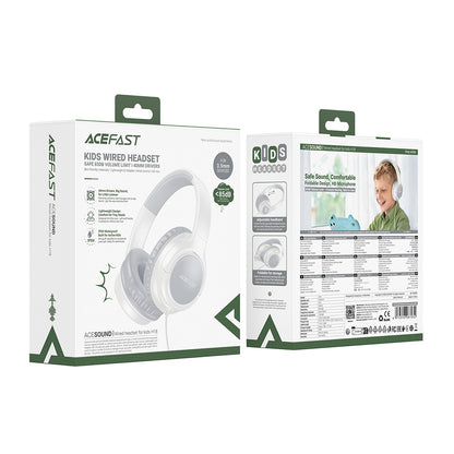 3.5mm Handsfree Acefast H18 Kids, Gray