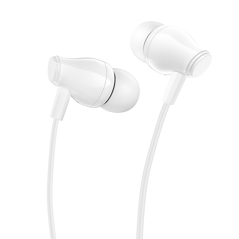 Handsfree 3.5mm Earphone BM61 Wanderer, White 