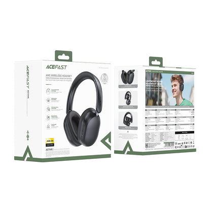 Acefast H12 Bluetooth Handsfree, A2DP, ANC, White
