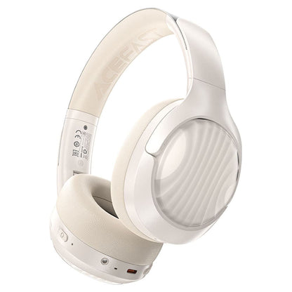 Handsfree Bluetooth Acefast H5, A2DP, ANC, White
