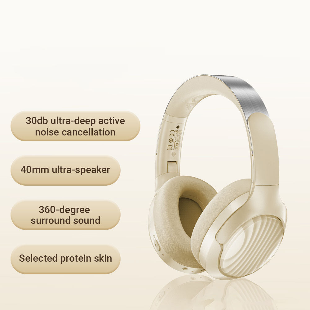 Acefast H5 Bluetooth Handsfree, A2DP, ANC, Black