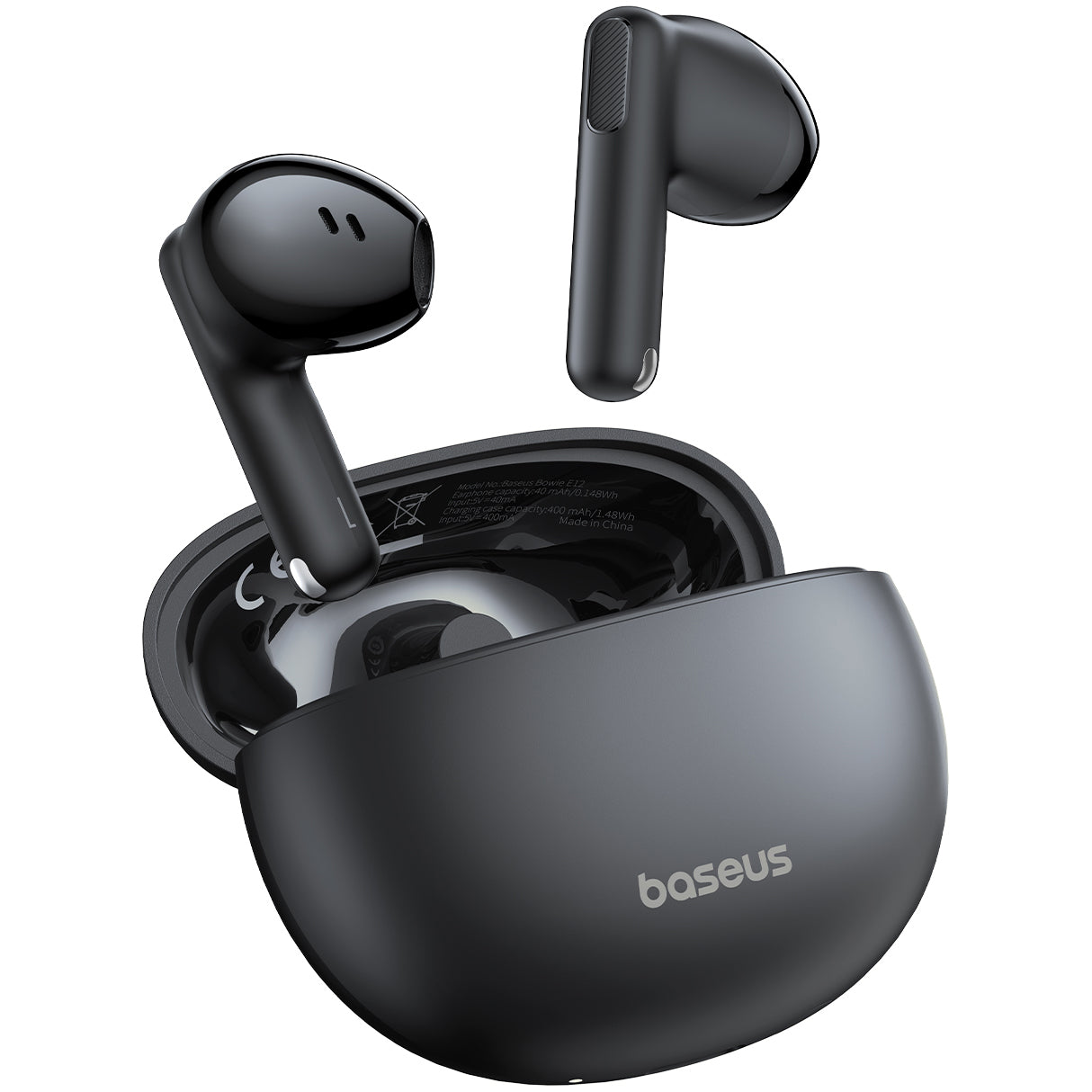 Baseus Bowie E12 Bluetooth Handsfree, TWS, Black A00059801126-Z1