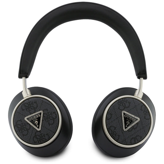 Handsfree Bluetooth Guess 4G Gold Triangle Logo, A2DP, Black