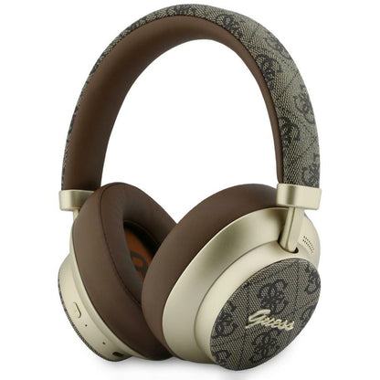 Handsfree Bluetooth Guess 4G Gold Script Metal, A2DP, Brown