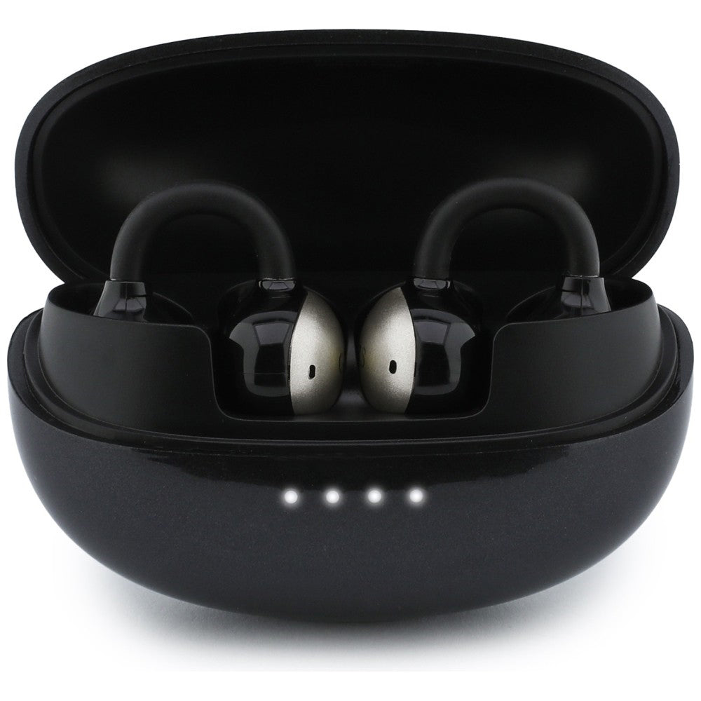 Handsfree Bluetooth Guess Metallic Finish Electroplated Parts Classic, TWS, Black