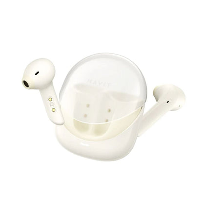 Handsfree Bluetooth HAVIT Modern Buds TW974, TWS, Beige
