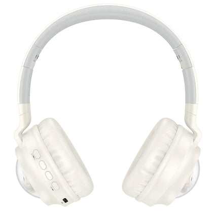 Handsfree Bluetooth HOCO W50 Kids Cute Cat, A2DP, White