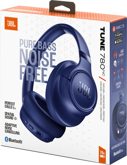 Bluetooth Handsfree JBL Tune 780NC, MultiPoint, A2DP, ANC, Blue JBLT780NCBLU