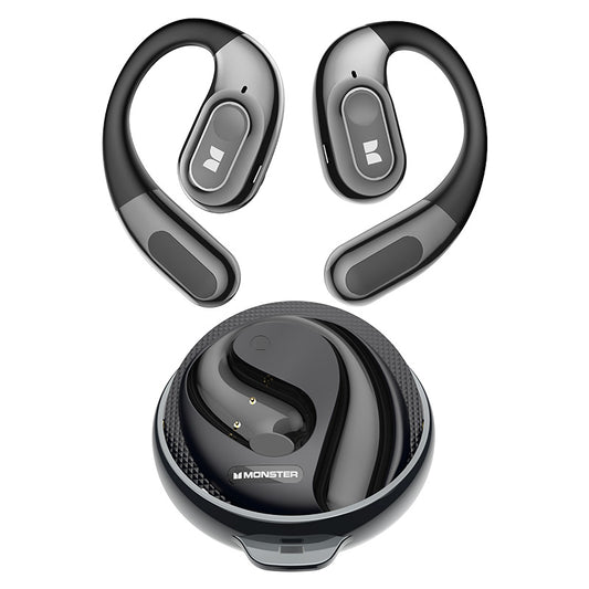 Handsfree Bluetooth Monster AC330 AI Translation, TWS, Black