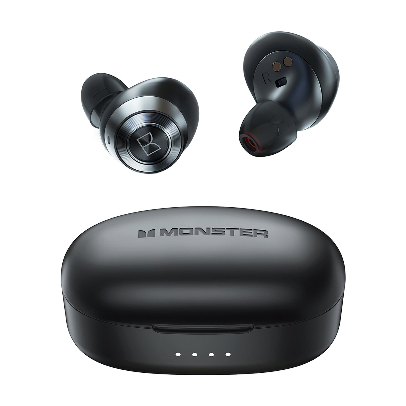 Handsfree Bluetooth Monster Achieve 100 AirLinks, TWS, Black
