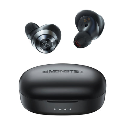Handsfree Bluetooth Monster Achieve 100 AirLinks, TWS, Black
