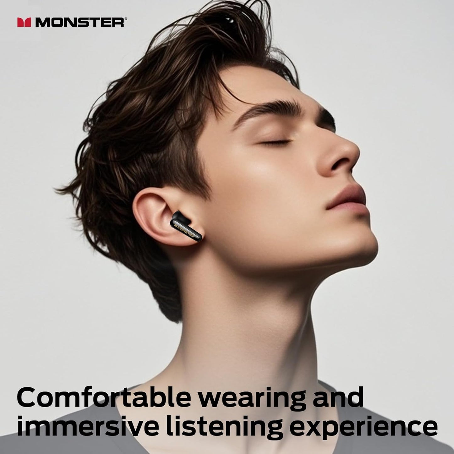 Bluetooth Handsfree Monster Clarity 200, TWS, ANC, Black