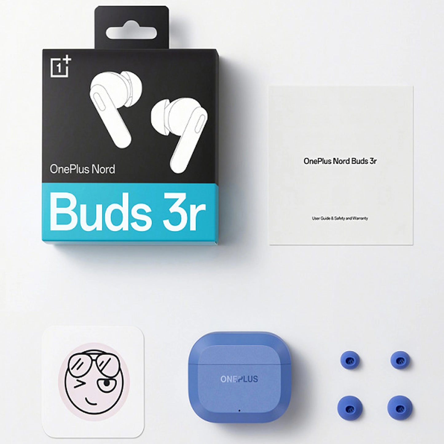 OnePlus Nord Buds 3R Bluetooth Handsfree, TWS, MultiPoint, Blue