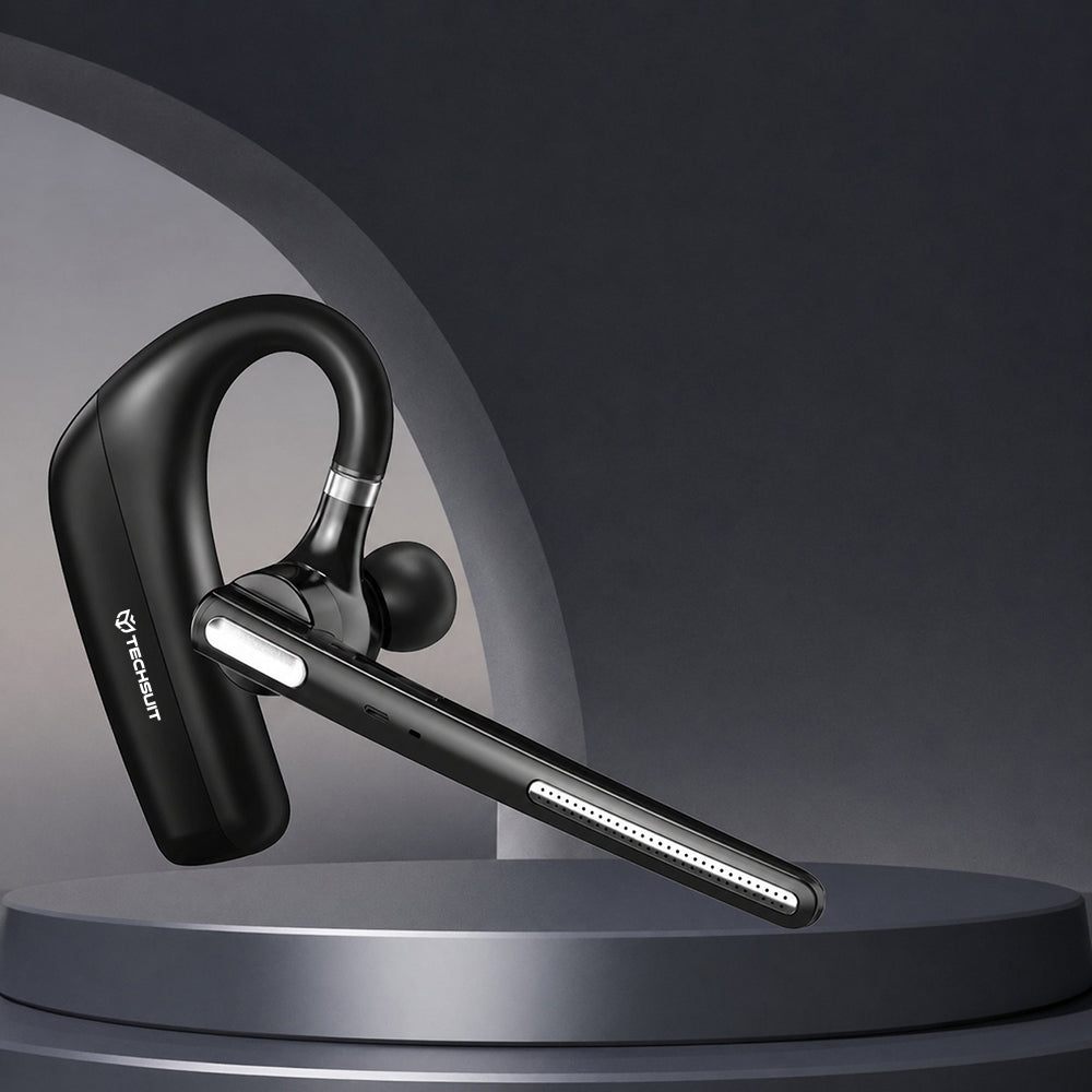 Handsfree Bluetooth Techsuit PowerTalks G6, MultiPoint, A2DP, Black