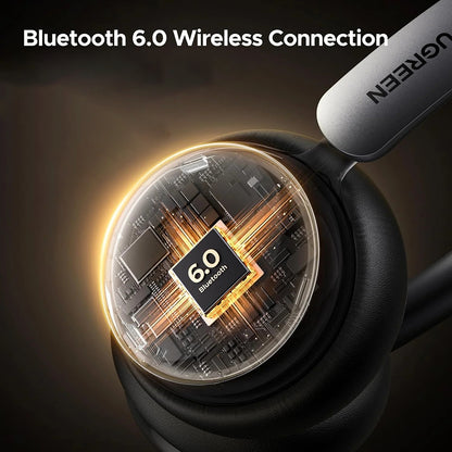 UGREEN HiTune Studio Plus HP207 Bluetooth Handsfree, A2DP, ANC, Silver