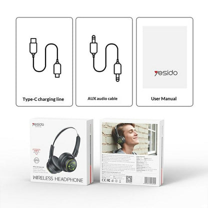 Handsfree Bluetooth Yesido EP15 Kids, A2DP, Black