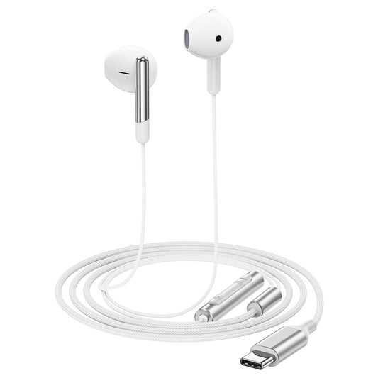 Handsfree USB-C Acefast L3, 1.2m, White