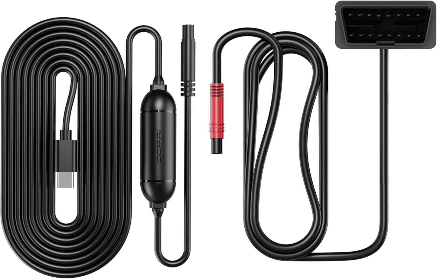 Hardwire OBD DDPAI DC001 for Camera E3 / Mini5 / N1 Dual / N3 / N3 Pro / N5 Dual / Z40 / Z50