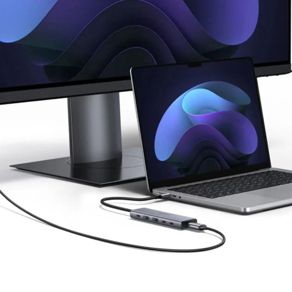 UGREEN CM511 (75586) USB-C Hub, 6in1, Gray