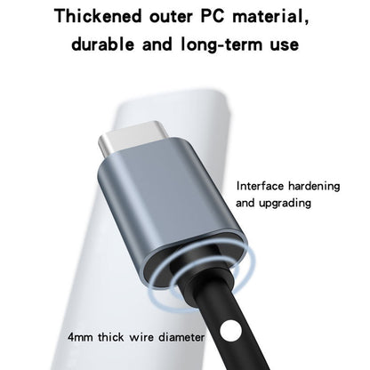 Yesido HB17 USB-C Hub, 4in1, Grey